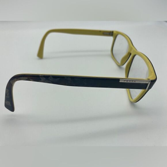 Prada VPR 07P Optical Eyewear 56-17-145 Tortoise/Yellow Made in Italy - Picture 6 of 12